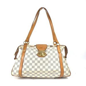 LOUIS VUITTON White Damier Shoulder Bag